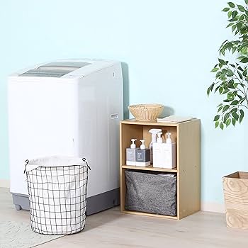 Amazon｜不二貿易(Fujiboeki) カラーボックス 2段 幅41.8cm 奥行